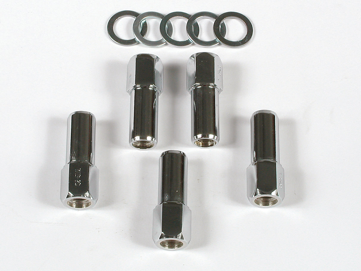 Mr Gasket Competition Open End Style Lug Nuts - Set Of 5 - 4305