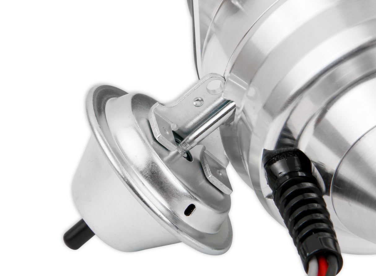 MSD Distributor, Ford 289/302, Ready-to-Run, Black Cap, Steel Gear - 835251
