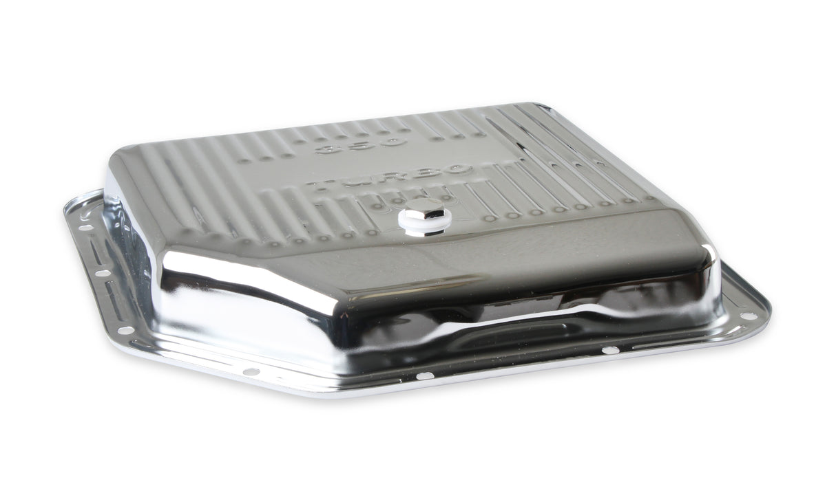 Mr Gasket Transmission Oil Pan - Chrome - 9761