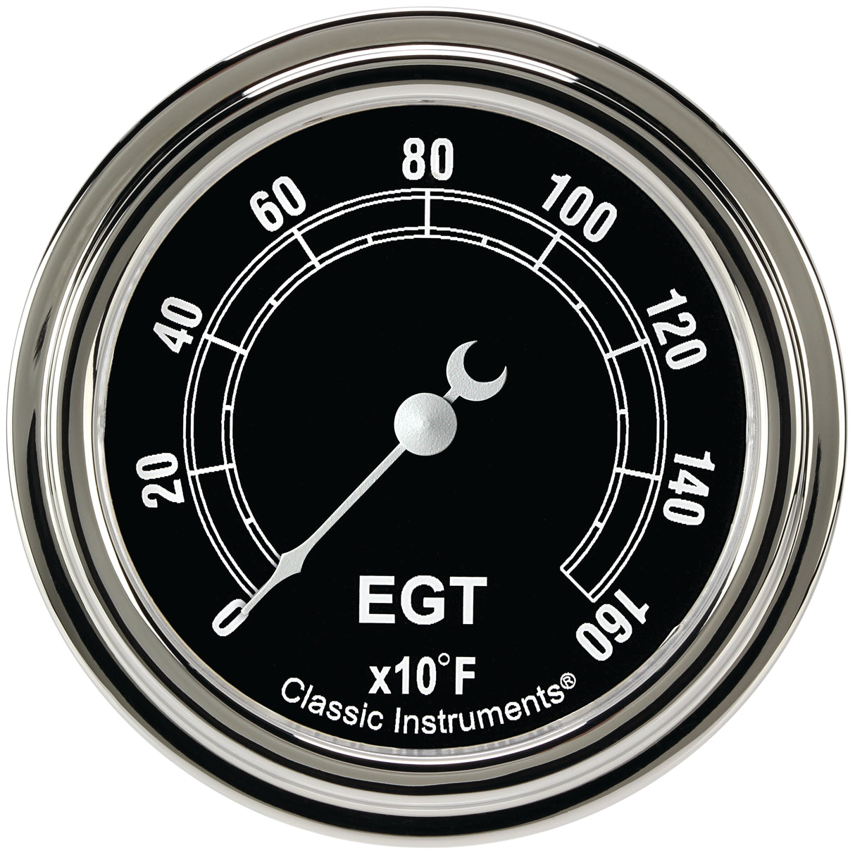 Classic Instruments Traditional 2-5/8" Exhaust Gas Tempature Gauge - TR398SLF