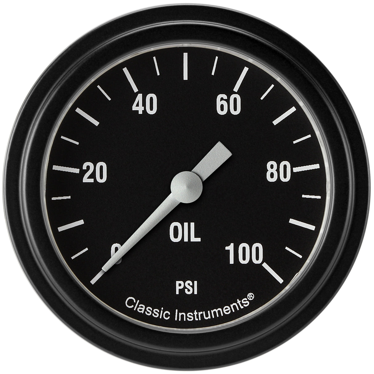 Classic Instruments HOT ROD 2 5/8IN OIL PRES 100psi ELEC - HR381BLF