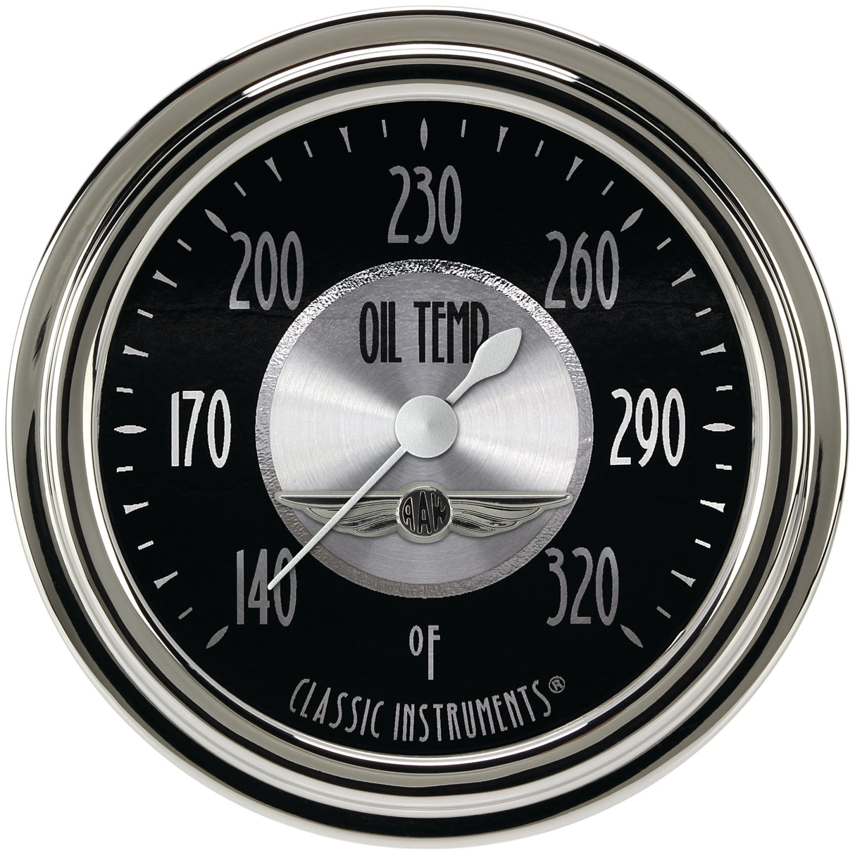 Classic Instruments All American Tradition 2 5/8" Oil Temperature Gauge - AT328SLC
