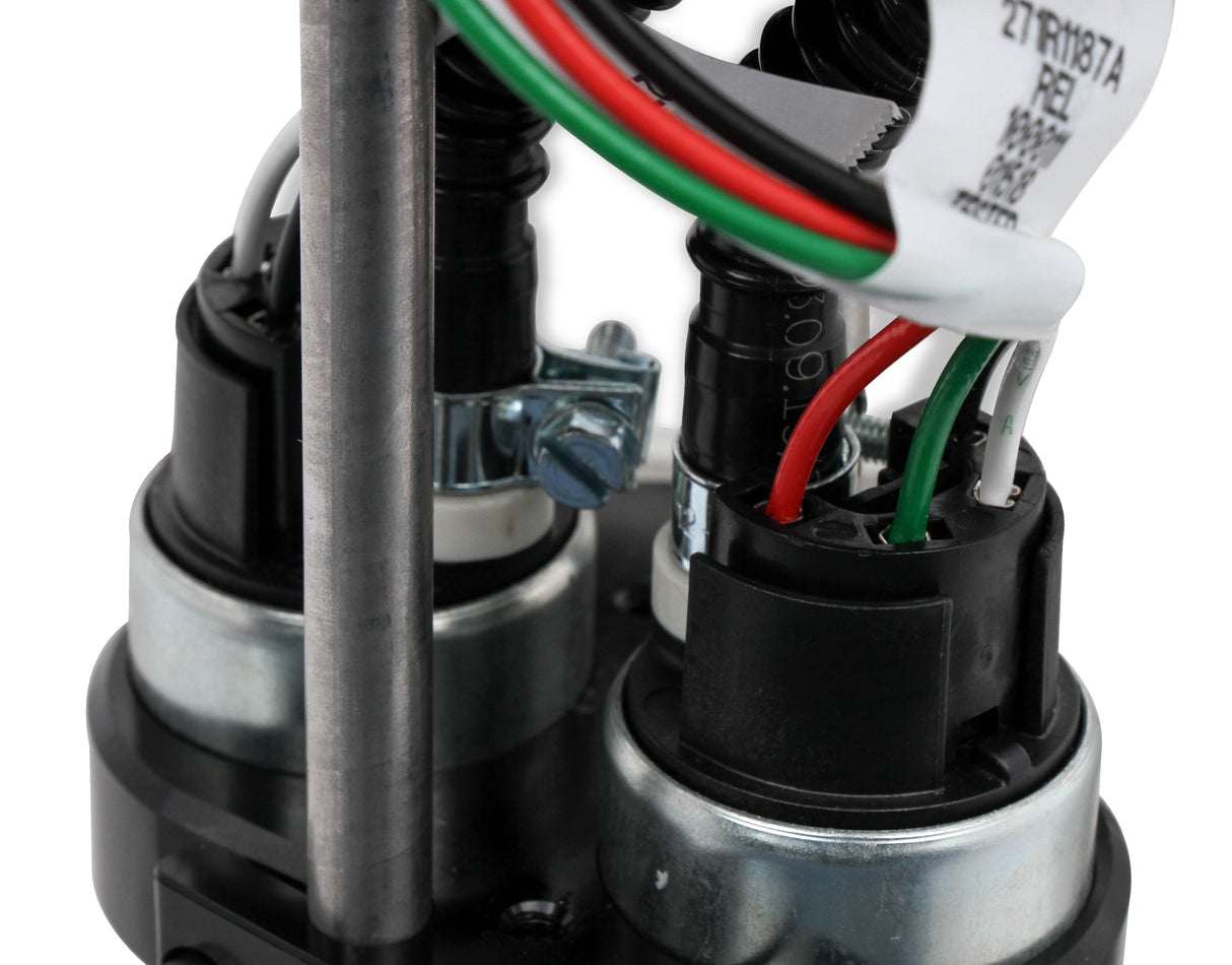 Holley 12-143 Fuel Cell Pump Module Assembly 6 Bolt Flange with VR Series Brushless Fuel Pumps