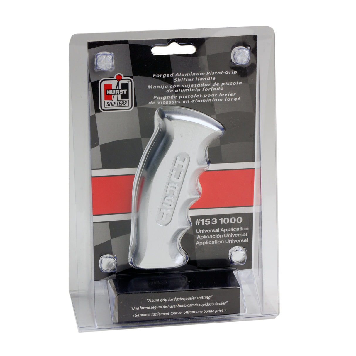 Hurst Billet/Plus Universal Pistol Grip Shift Handle - 1531000