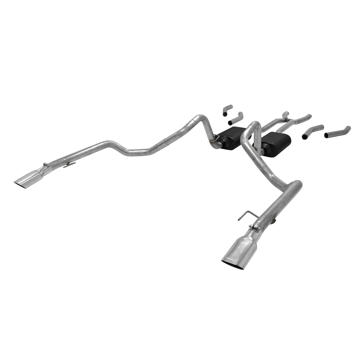 Flowmaster American Thunder Crossmember-Back Exhaust System - 17655-FM