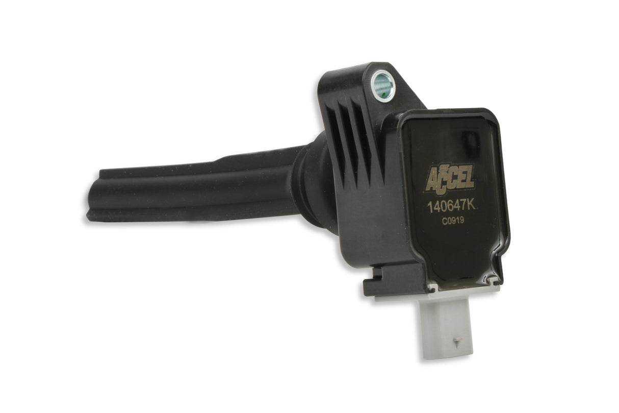 ACCEL Ignition Coil 2017-2020 Ford EcoBoost 3.5L engines, Black, 6-pack - 140647K-6