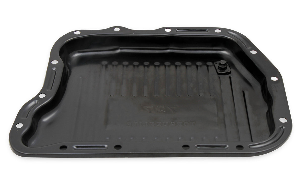 Mr Gasket Transmission Oil Pan - Black Steel - 9745BMRG