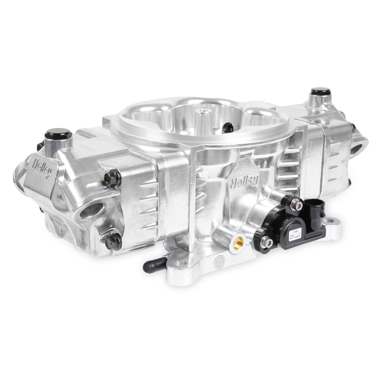 Holley 534-298 EFI Terminator X Stealth 4150 Secondary Throttle Body - Shiny