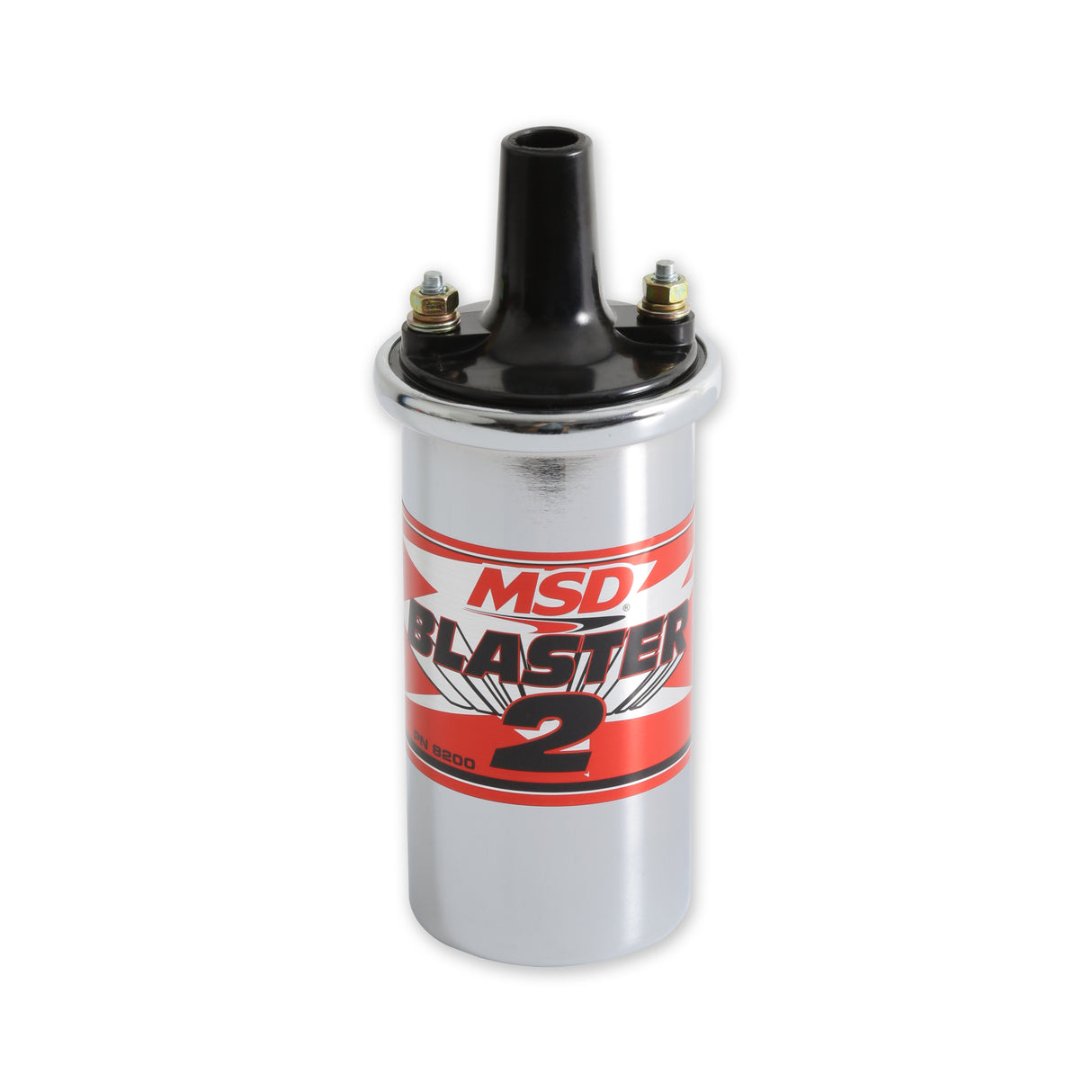 MSD Ignition Coil - Blaster 2 Series - Ballast Resistor - Chrome - 8200MSD