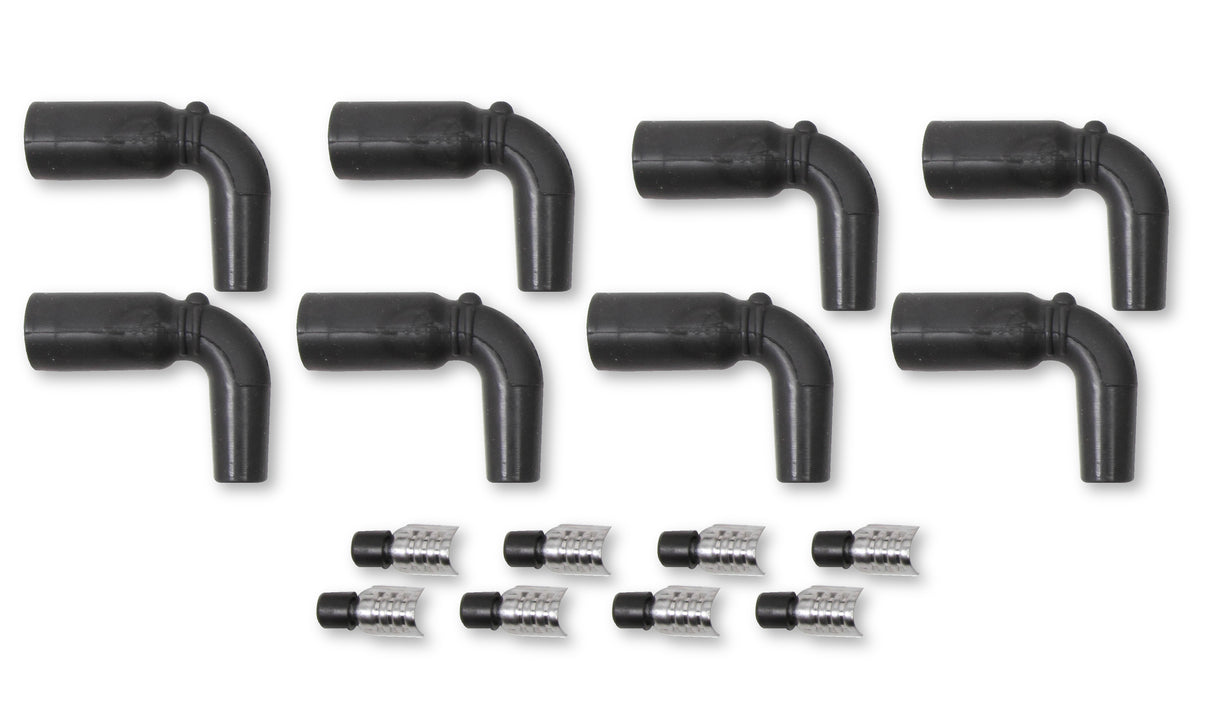 MSD LT1, 90 Degree Boots & Terminals, 8-Pack - 33038