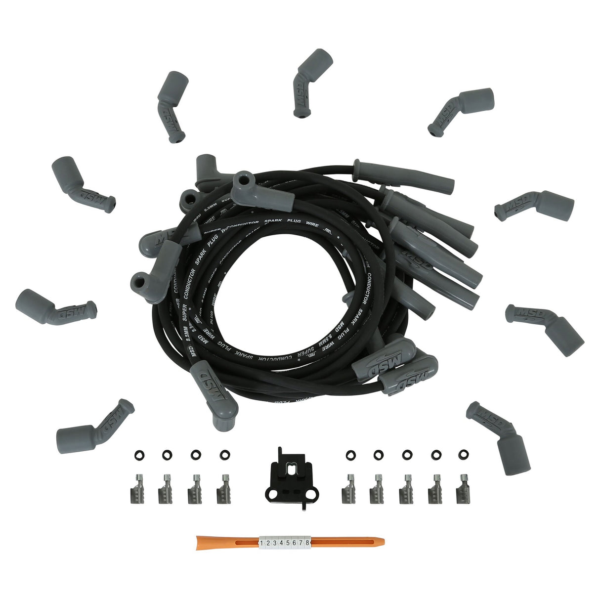 MSD DIS Direct Ignition System Kit - Black - 601513