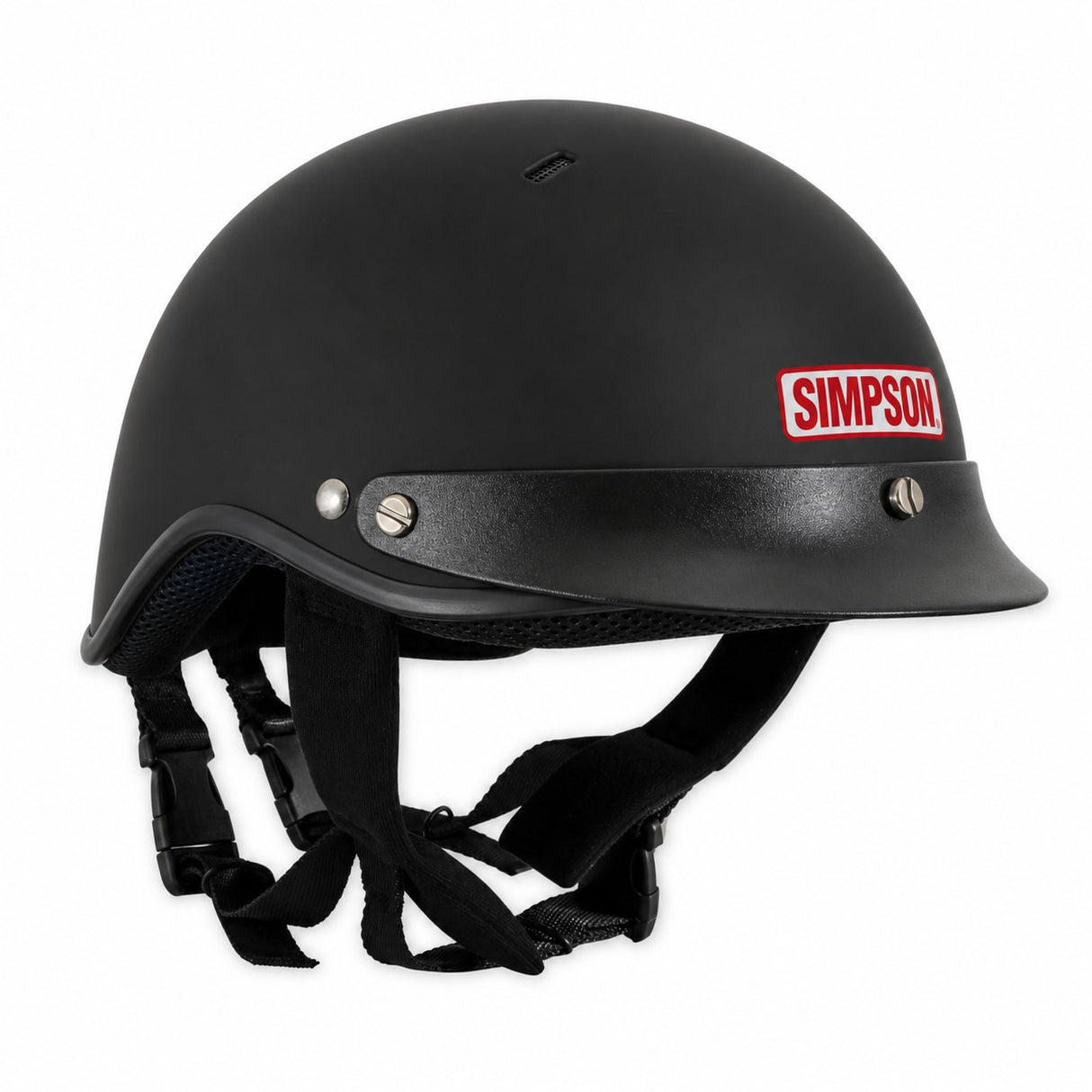 Simpson Safety SHORTY CREW HELMET LARGE BLACK - 9430032