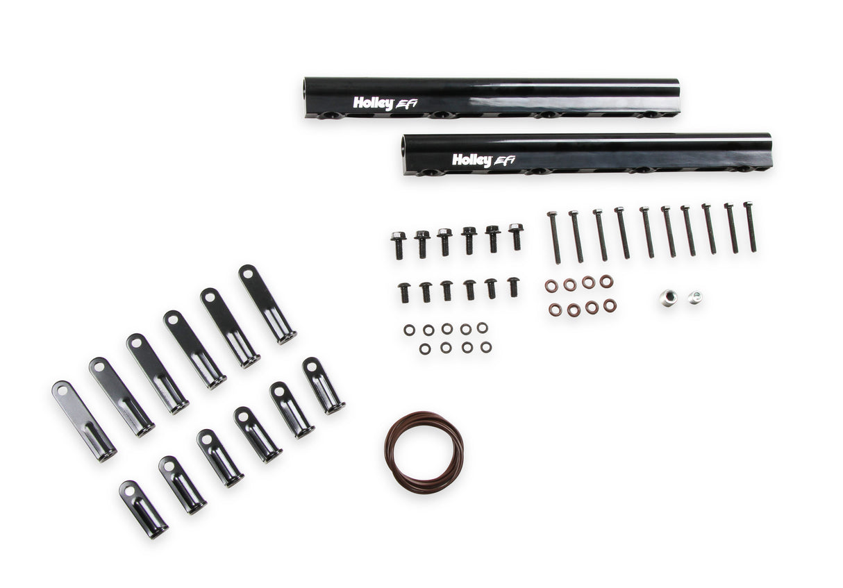 Holley 300-269BK Single Plane EFI Intake - GM LS7-Black