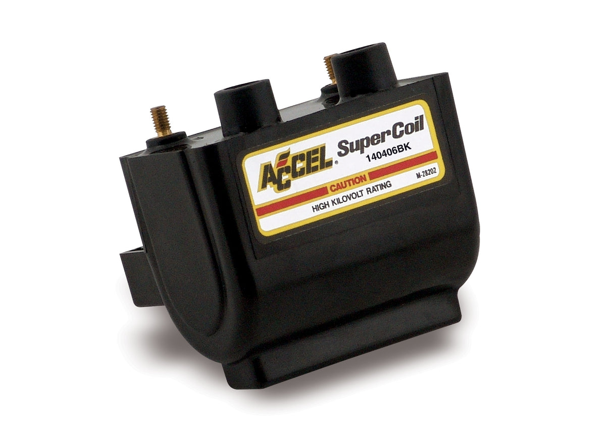 ACCEL Super Coil - Points - Dual Fire - Black - 140406BK