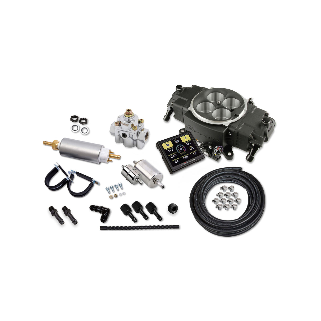 Holley 550-871K Sniper Stealth 4150 Master Kit - Black