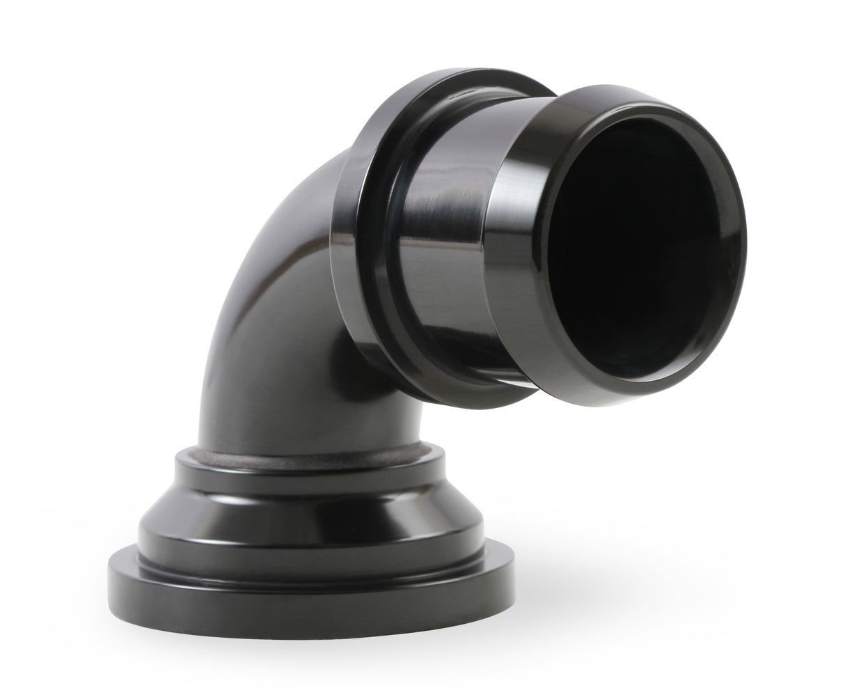 Holley 97-341 Water Neck - Swivel 90 Degree Angle - Black