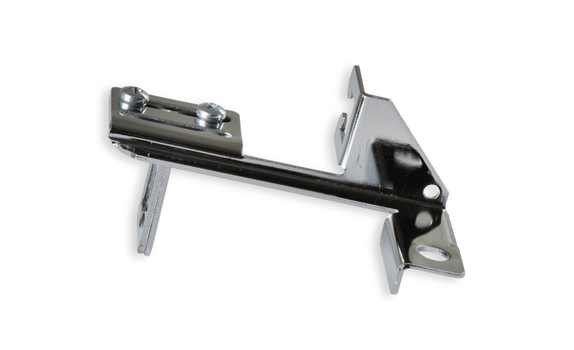 Mr Gasket Throttle And Transmission Kickdown Cable Bracket - Chrome - 6039