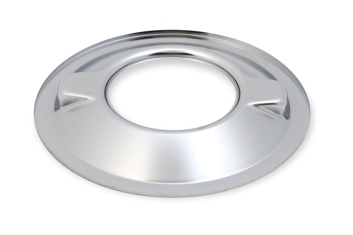 Holley 120-4530 4500 drop base air cleaner chrome w/3" red washable gauze filter