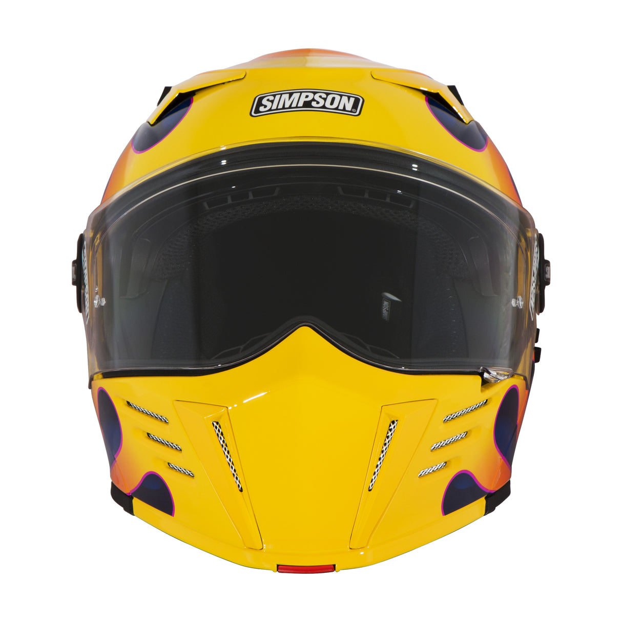 Simpson Motorcycle Mod Bandit Helmet - Wildfire Yellow - Large - M59WF6LG