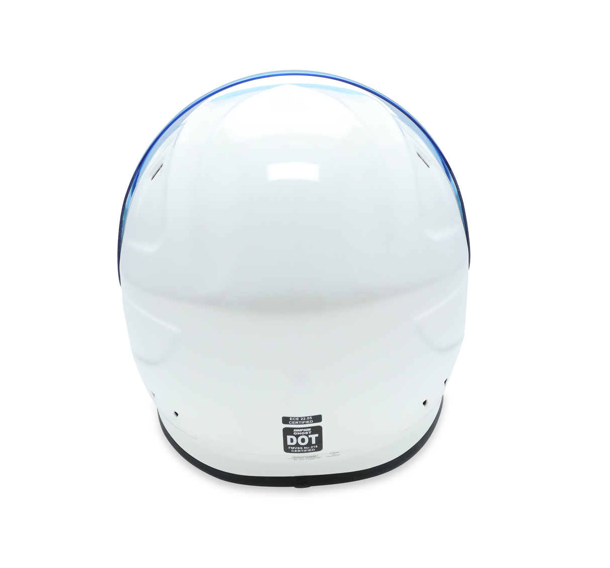 Simpson Motorcycle Ghost Bandit Helmet - White LG - GBDL1