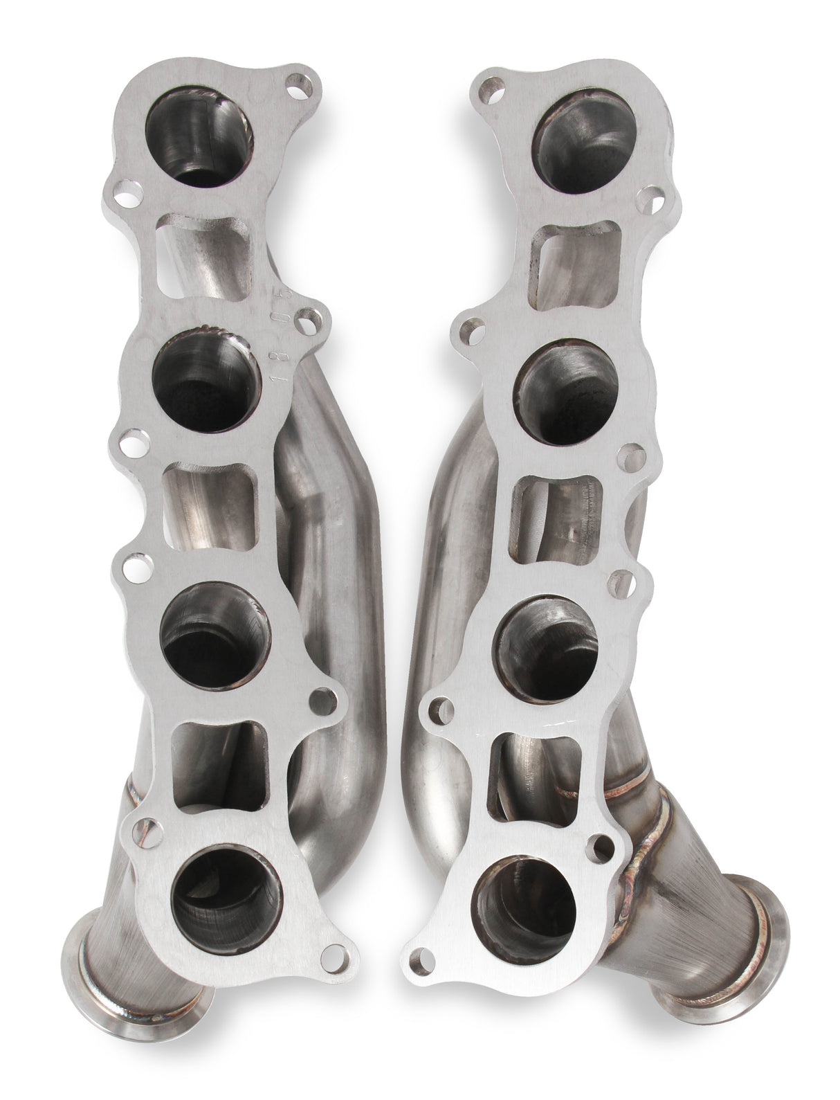 Flowtech Universal Coyote Turbo Headers - Natural 304 Stainless Steel - 12152FLT