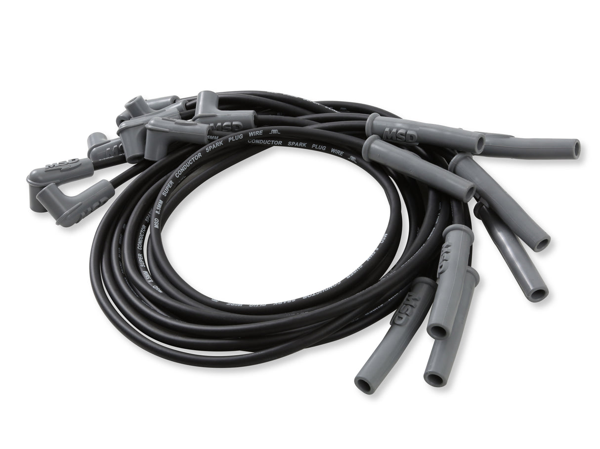 MSD Universal Super Conductor Spark Plug Wire Set LS Engines - 32073