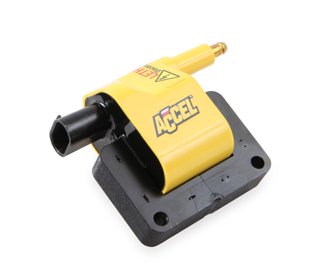 ACCEL Ignition Coil- SuperCoil- Dodge/Jeep/Plymouth/Chrysler Remote-Yellow-Individual - 140021