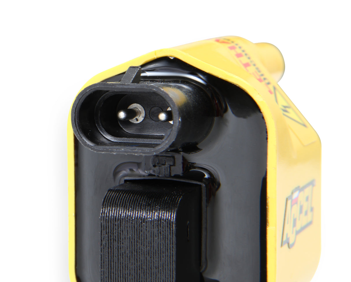 ACCEL Ignition Coil- SuperCoil- Dodge/Jeep/Plymouth/Chrysler Remote-Yellow-Individual - 140021