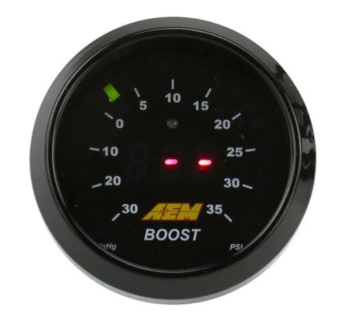 AEM Classic Boost Display Gauge Kit - 30-4406
