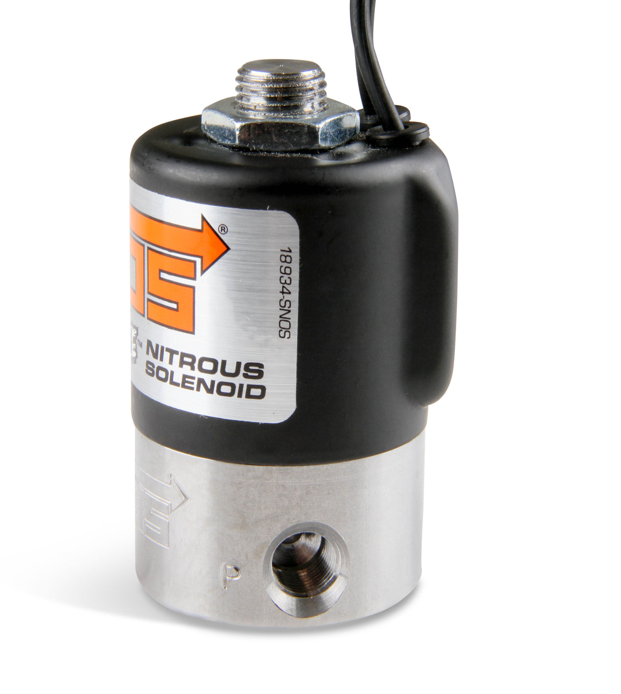 NOS Nitrous Solenoid - Black - 18048RBNOS