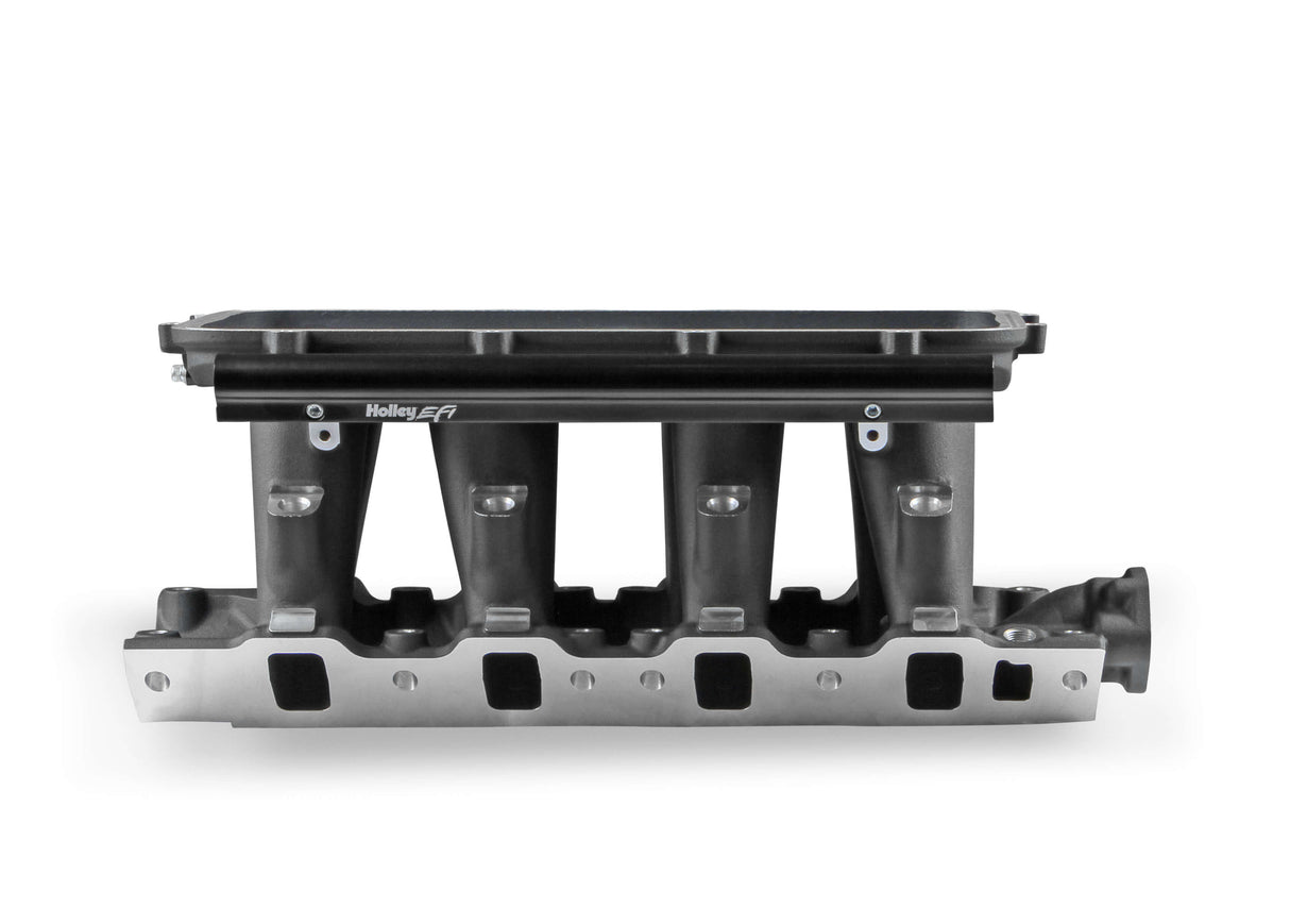 Holley 300-274BK 8.2" SBF Ford Hi-Ram EFI Manifold Base-Black