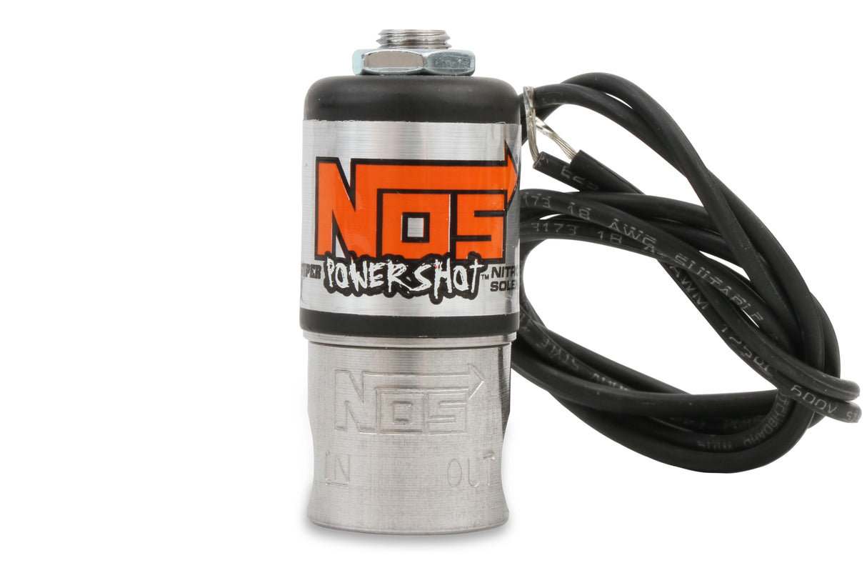 NOS -4AN Nitrous Bottle Purge Valve-Black - 16030BNOS