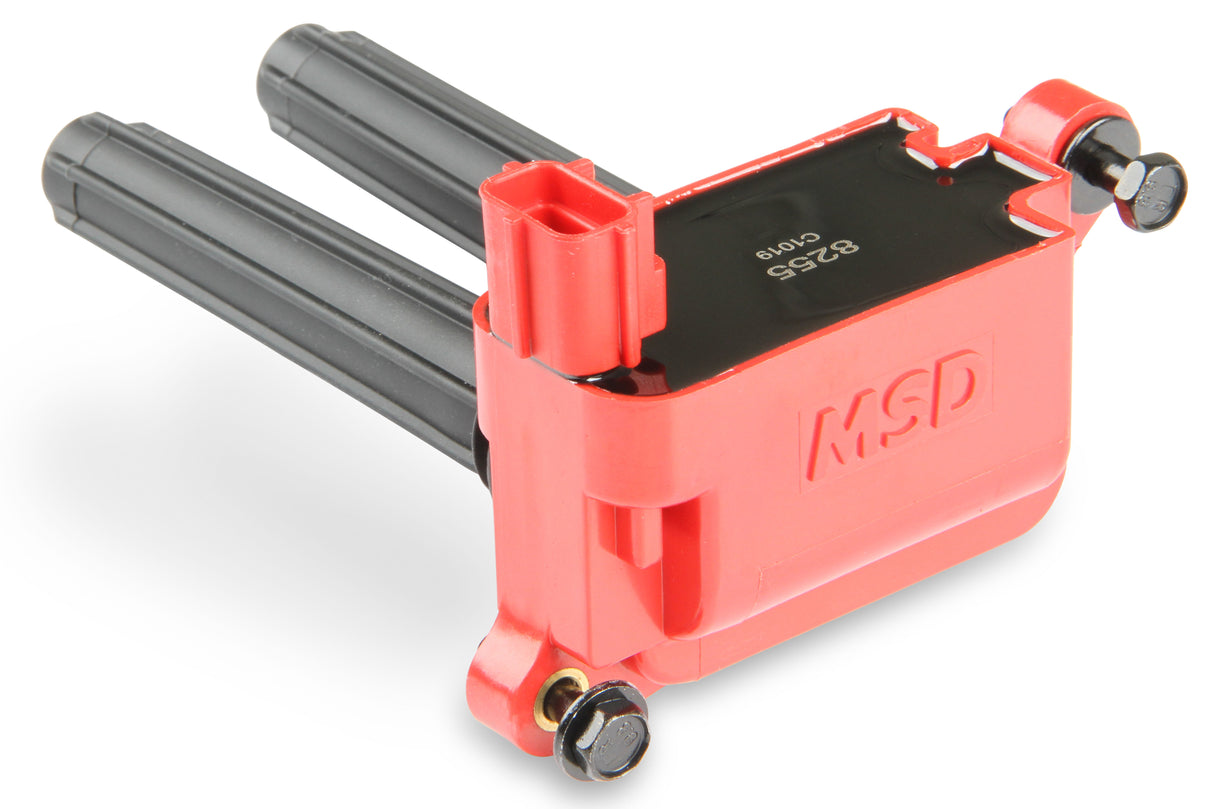 MSD Blaster Ignition Coil - Gen III HEMI 05-24 - Red - 8-Pack 5.7/6.1/6.2/6.4 - 82558