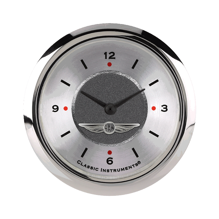 Classic Instruments ALL AMERICAN 2 5/8IN CLOCK - AW92SLC