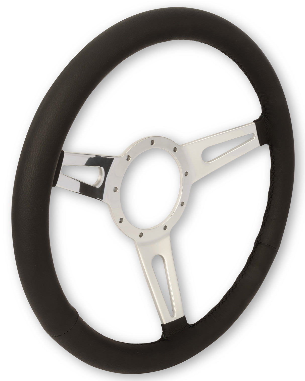 Scott Drake Corso Feroce 15" Black Leather Steering Wheel 9 Hole - S1MS-3600-BK