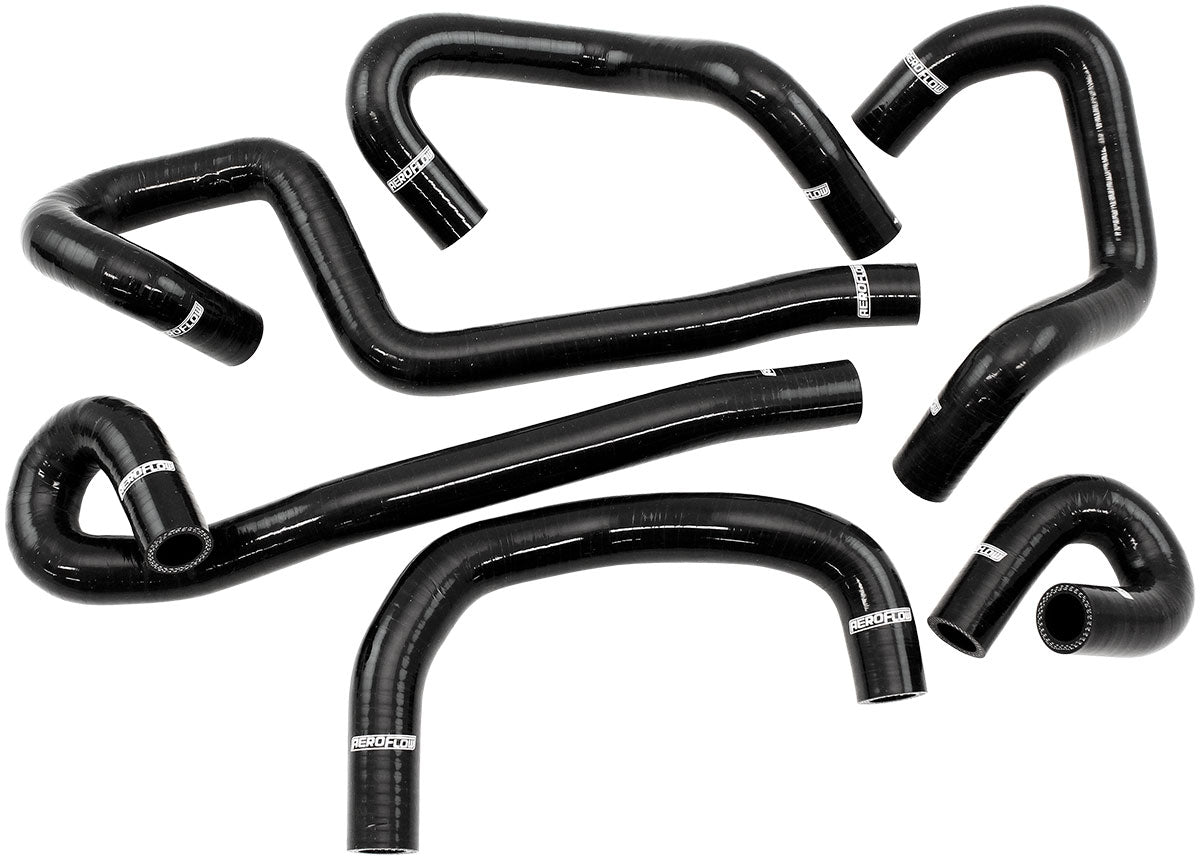 Aeroflow Silicone Heater & Radiator Hose Kits, Black - AF9270-0047 AF9270-0047