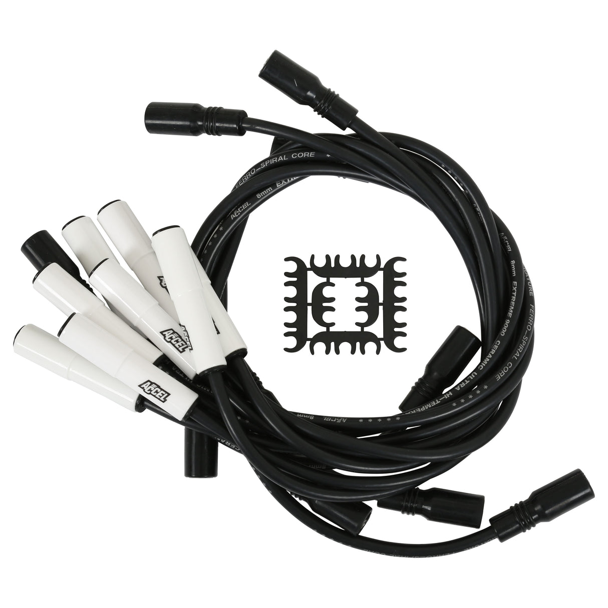 ACCEL Spark Plug Wire Set - Extreme 9000 Ceramic - Chevy/GMC Truck 96-2000 7.4L Vortec - 9043C