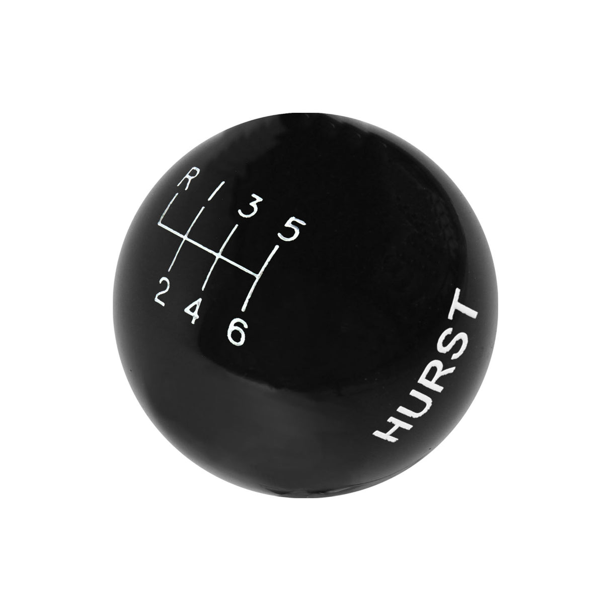 Hurst Shift Knob - 6-Speed - Black - Ford - 1631225