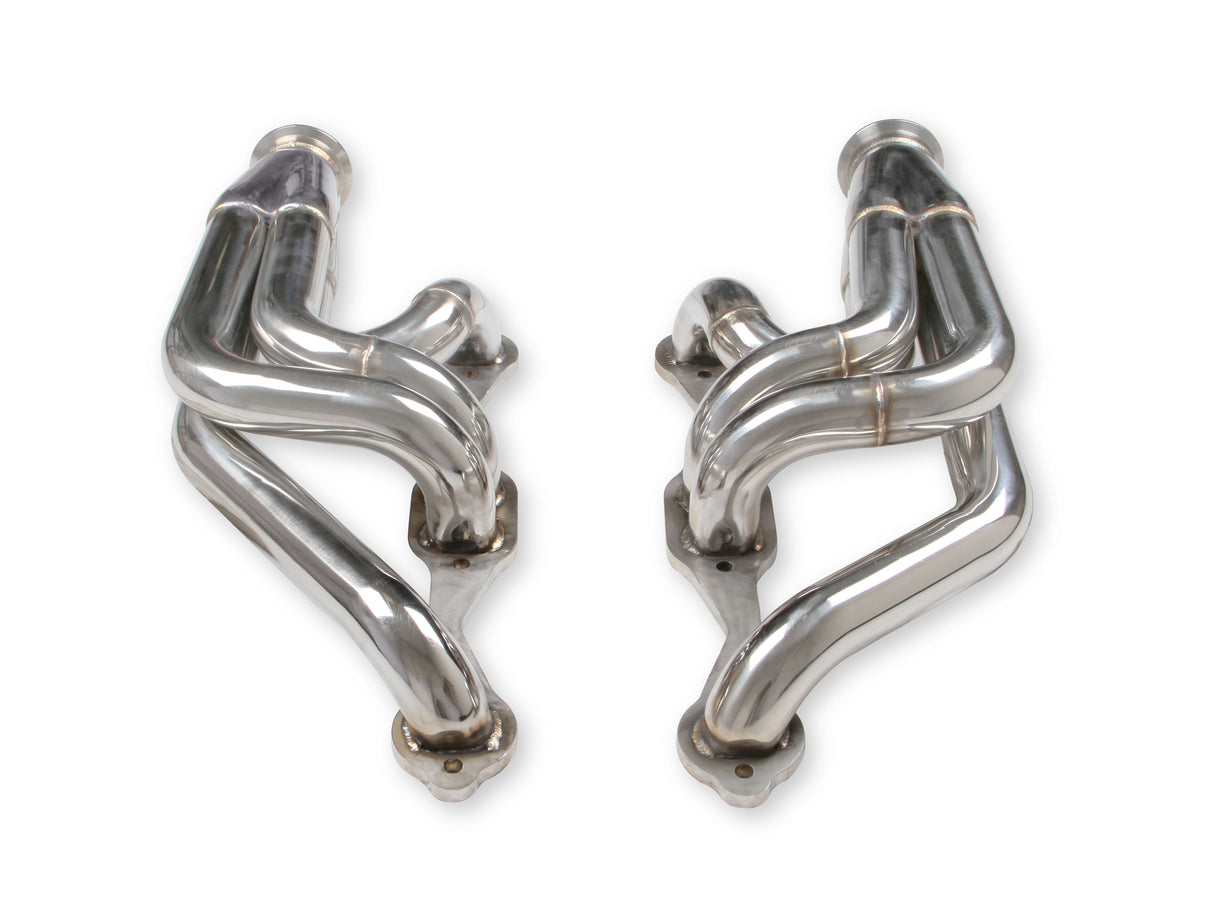 Flowtech Small Block Chevy Turbo Headers - Polished Finish - 11570FLT