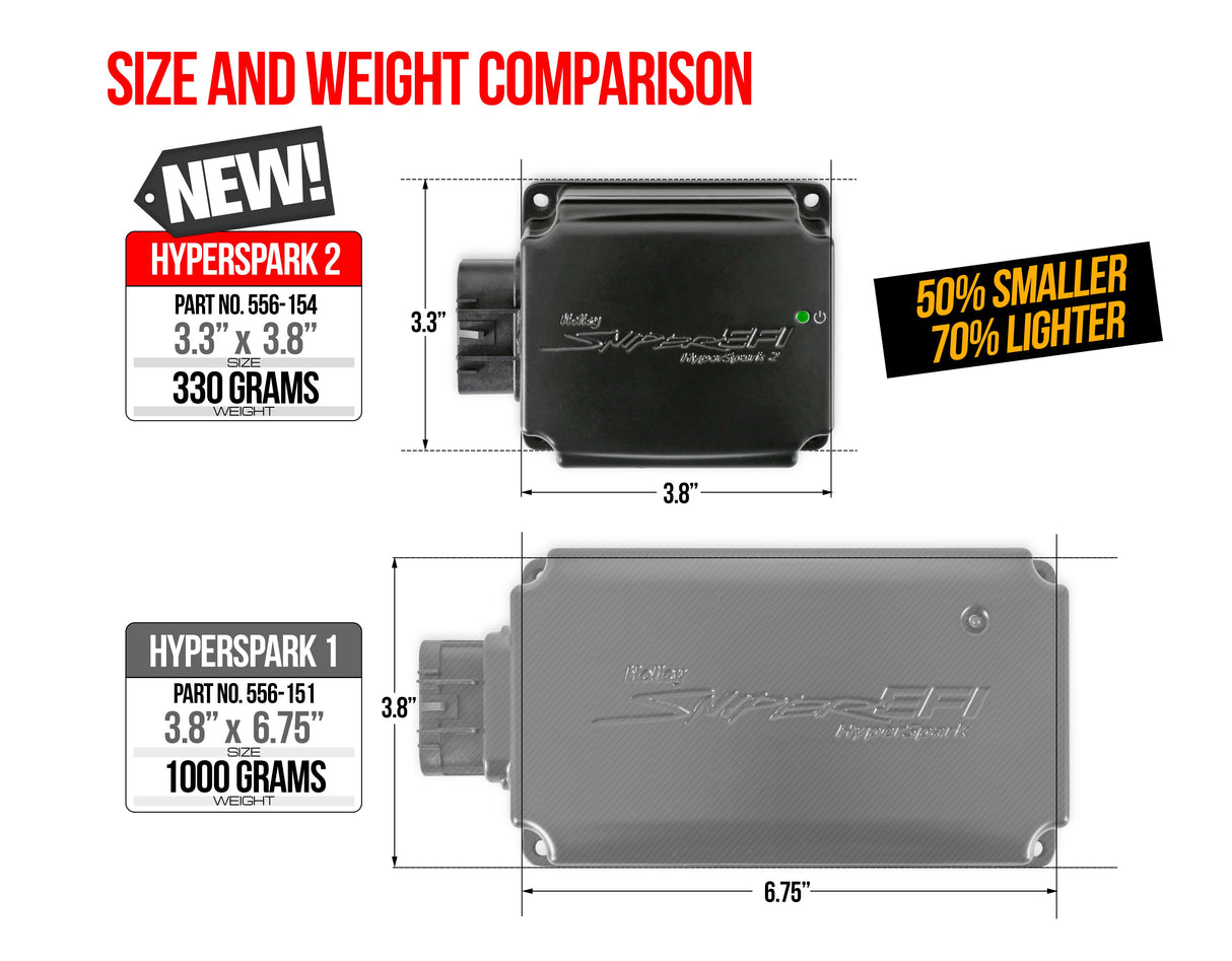 Holley 556-154 Sniper EFI HyperSpark 2 Ignition Box