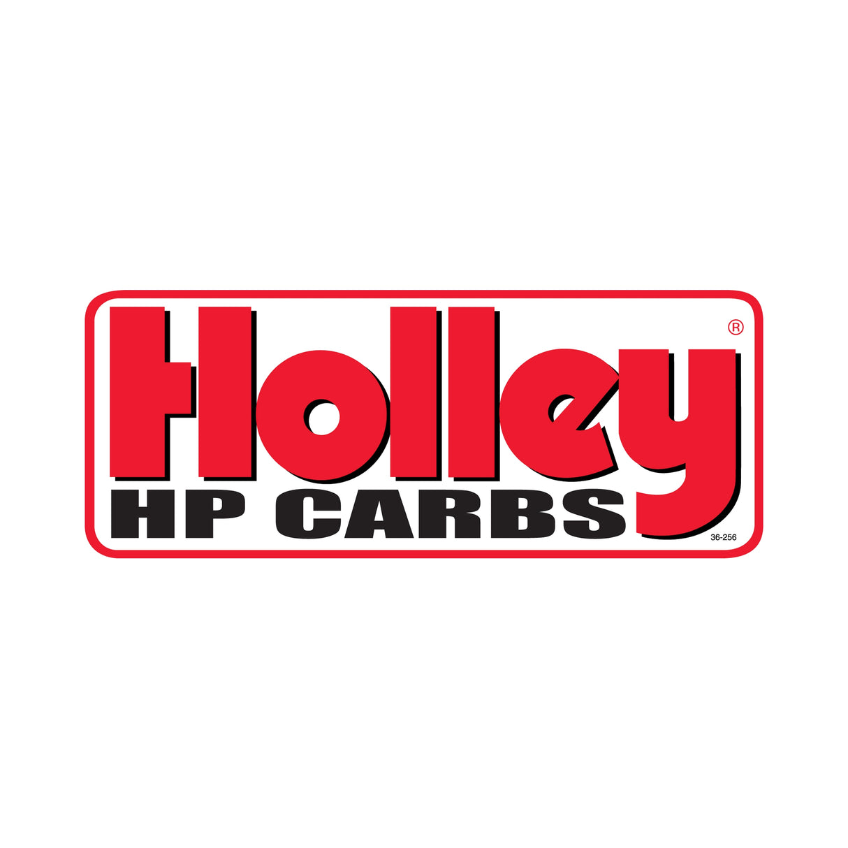 Holley 36-256 HP Carbs Decal