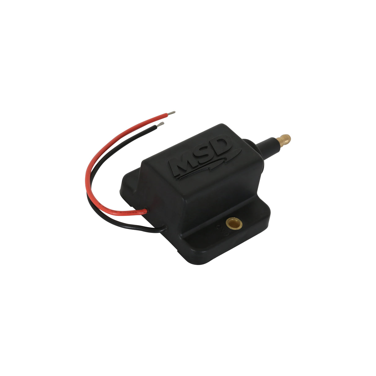 MSD Ignition Coil (Single Tower), Isolated Ground Coil, Black, Individual - 8230
