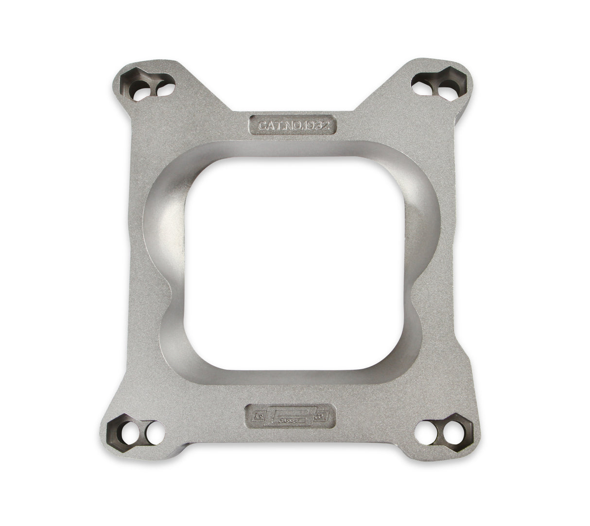 Mr Gasket Carb Adapter - Open Center - 1932