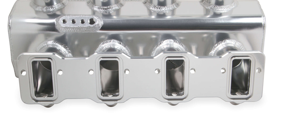 Holley 838231 Sniper EFI Fabricated Race Series Intake Manifold - GM LS3/L92 - 90mm - Silver