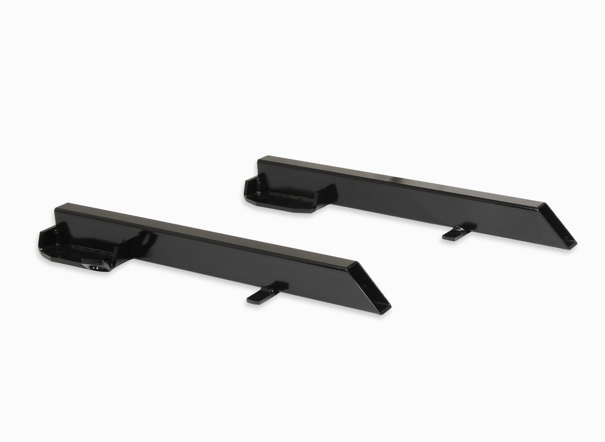 Lakewood Traction Bars - 1964-1973 Ford - 3 in Diameter - Steel - Black - Pair - 21602