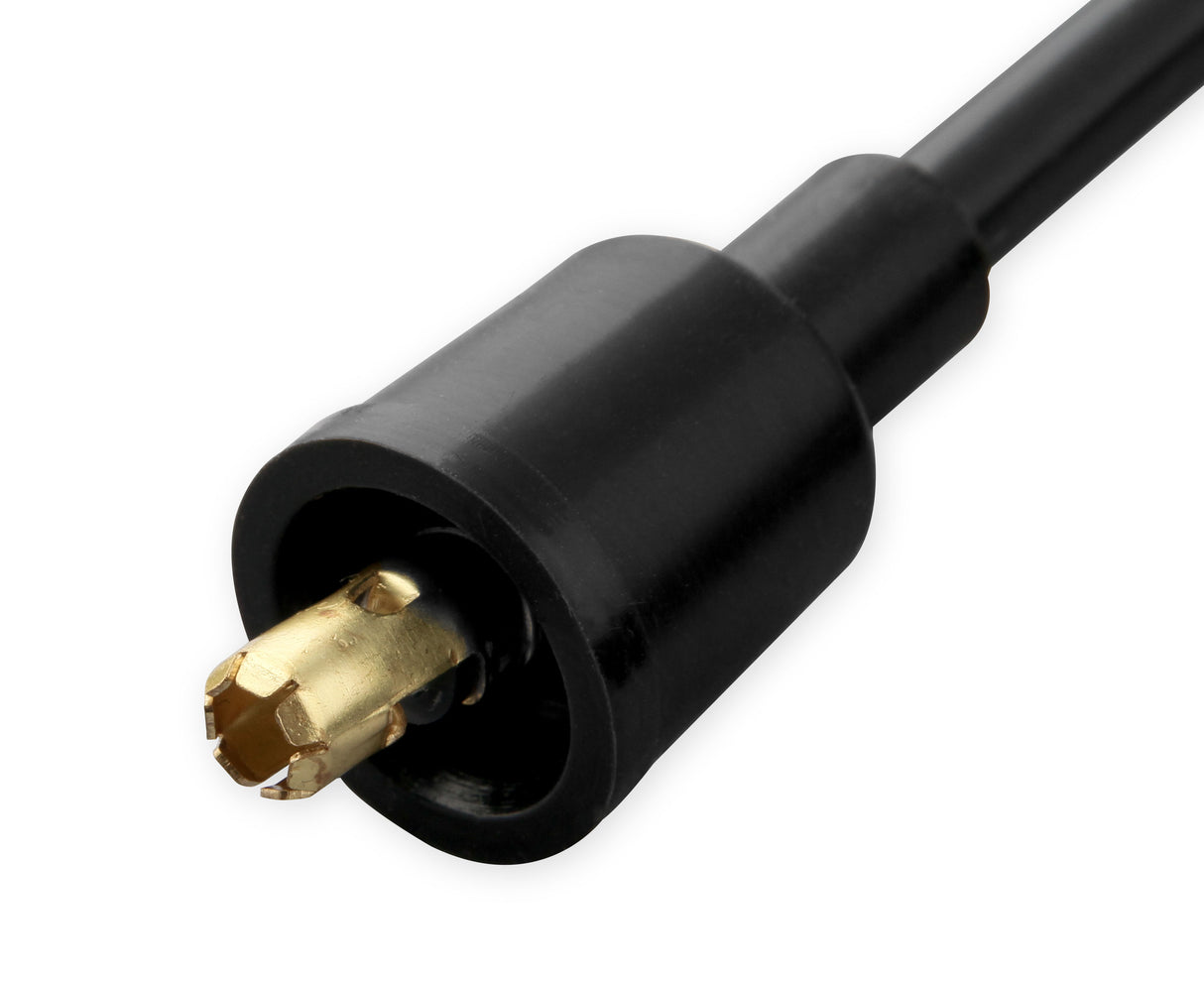 ACCEL Spark Plug Wire Set - Universal - 90 Deg Black Ceramic Boots - 9001CK