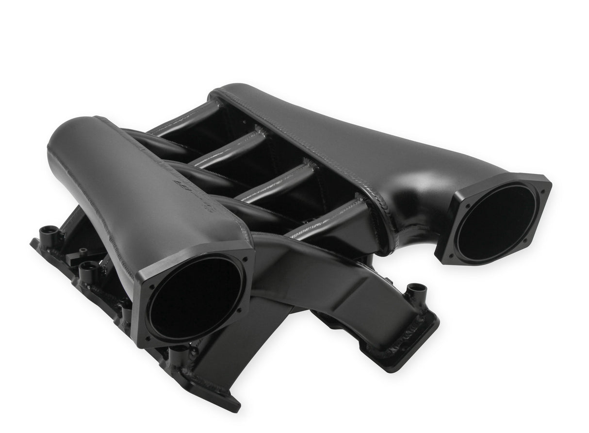 Holley 822242 Sniper EFI Fabricated Intake Manifold Dual Plenum 102mm LS3/L92, Rail Kit - Blk