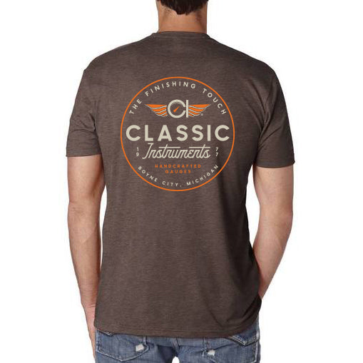 Classic Instruments DARK BROWN W/ CROSSEAMERICAN FRONT LOGO MEN'S - CIAP-TSDBCM3XL
