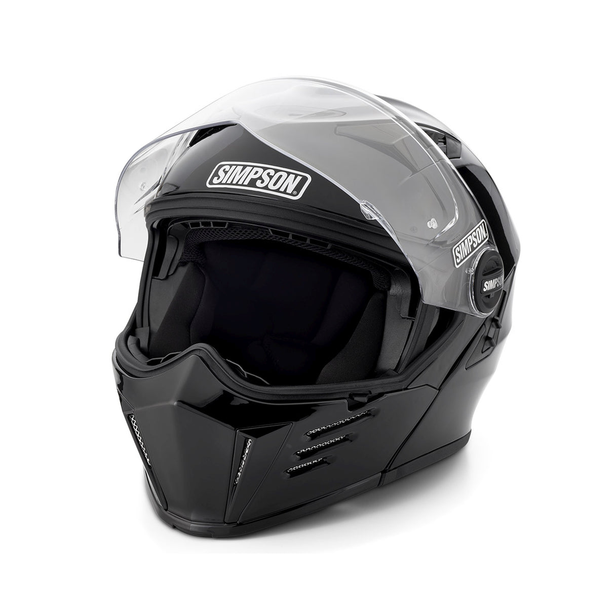 Simpson Motorcycle Mod Bandit Helmet - Black LG - M59L2