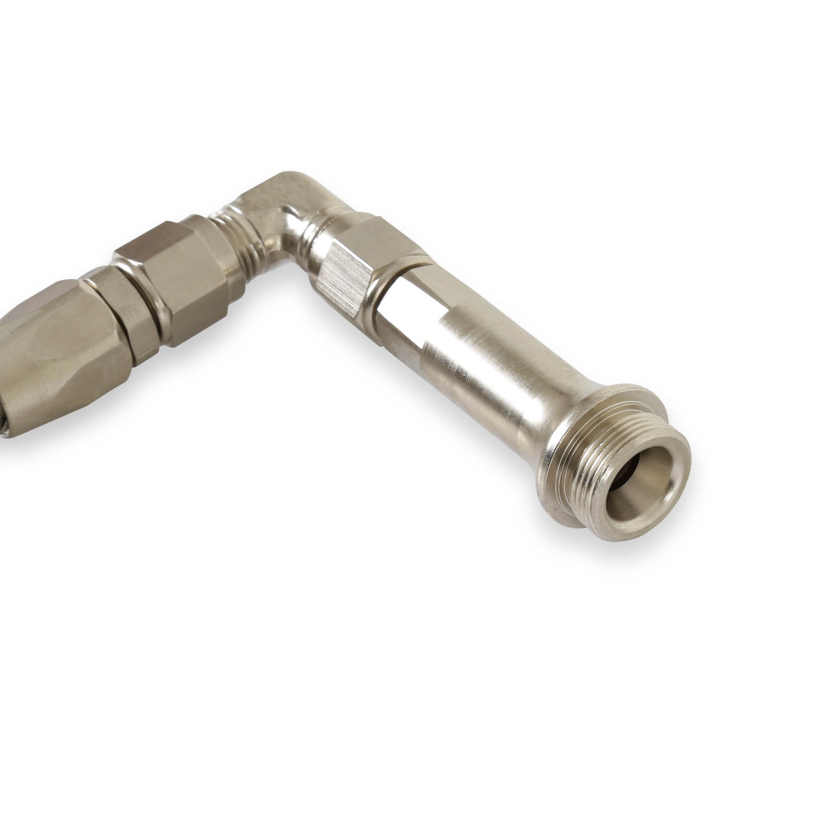 Quick Fuel SS Fuel Line #6AN Silver - 34-6000SSQFT